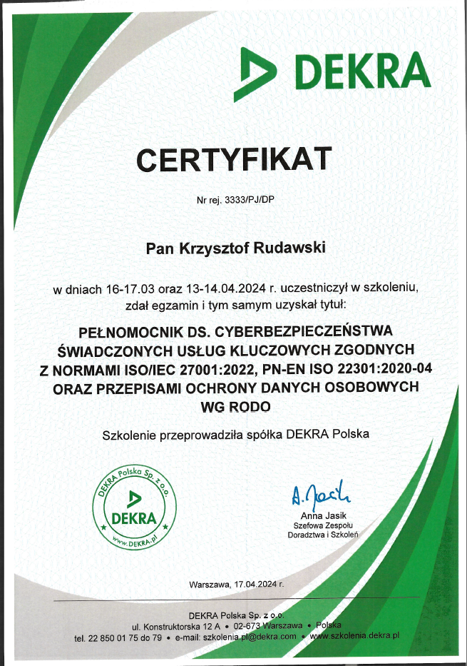Cybersecurity Representativ